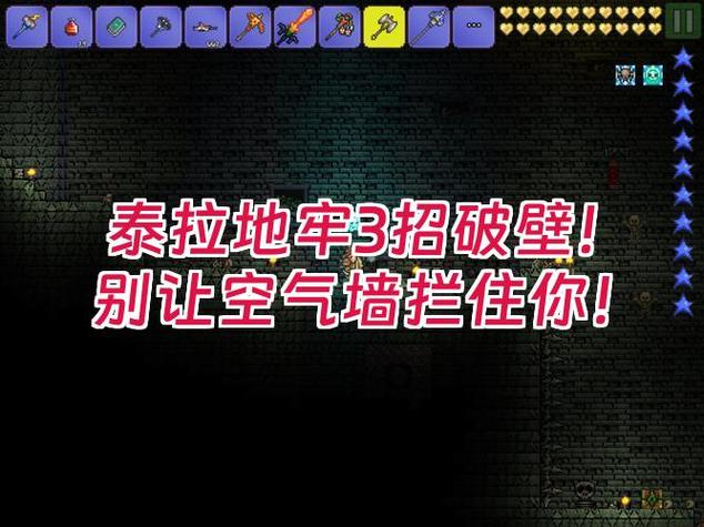 泰拉瑞亚怎么把木墙去掉图标