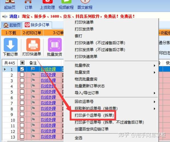 拼多多打单工具游戏截图