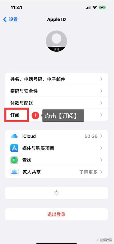 苹果手机icloud怎么取消自动续费图标