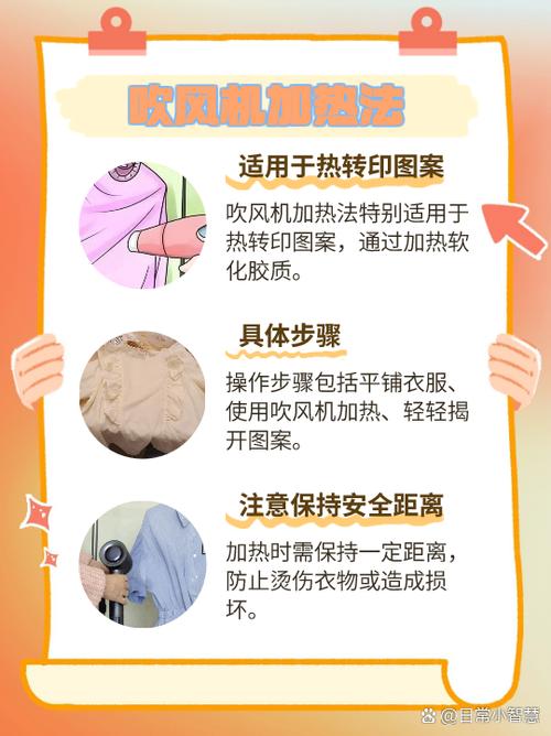 衣服胶印怎么去除图标