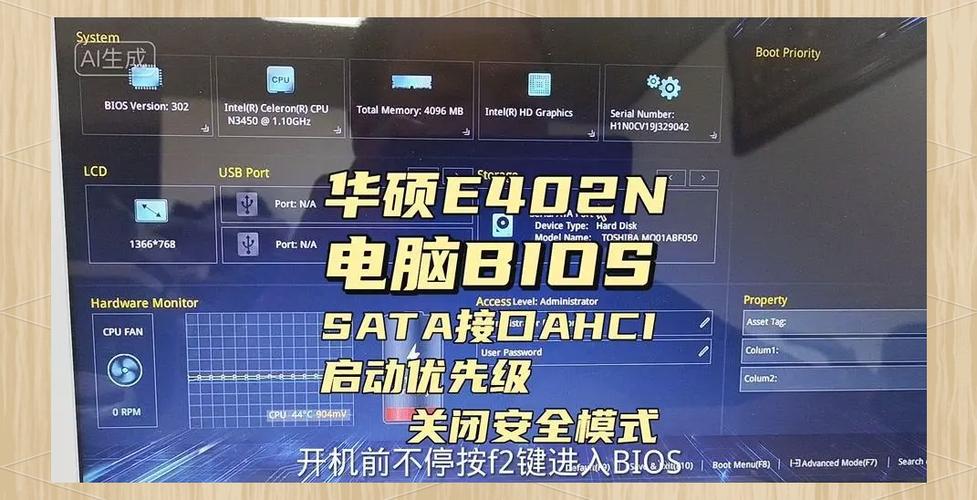 华硕主板升级bios最简单方法图标