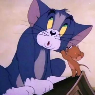 猫鼠情侣头像