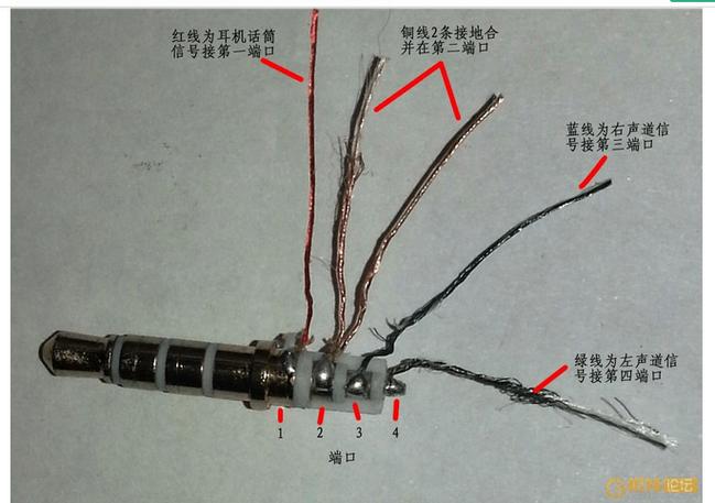 四根线耳机怎么接图解颜色游戏截图