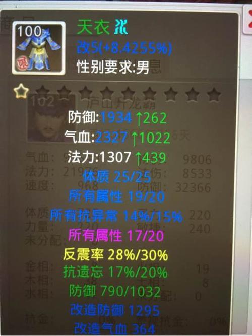 问道体木80水套一览表