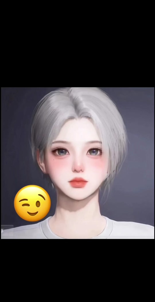 吃鸡捏脸女生代码游戏截图
