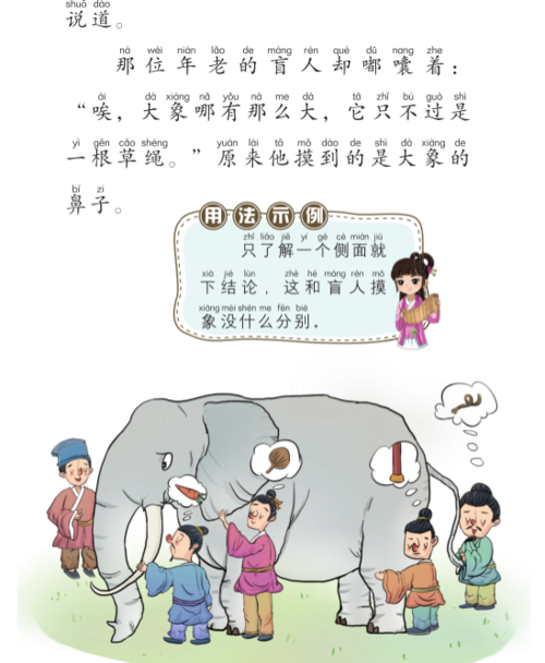 盲人摸象打一成语谜底是游戏截图
