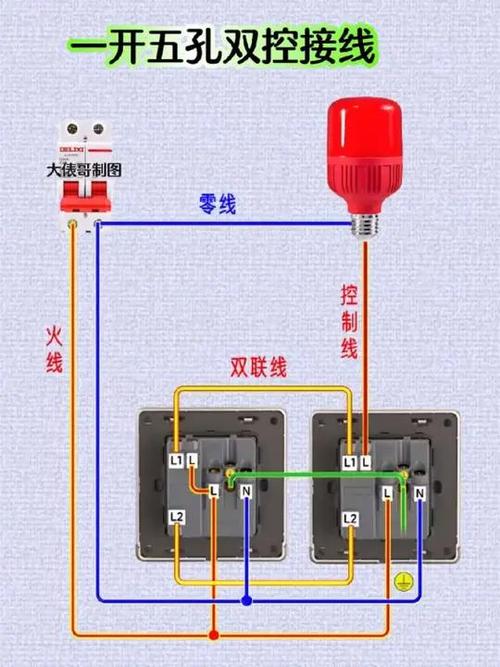 五孔双控开关接线指南 游戏截图