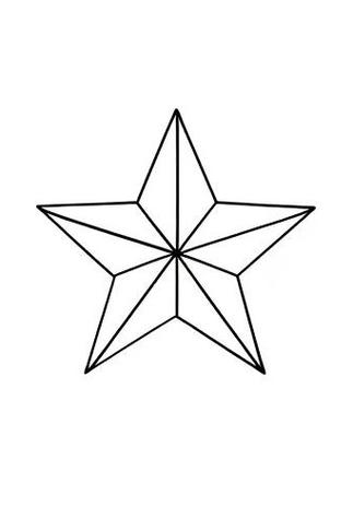 一笔成形的五角星游戏截图