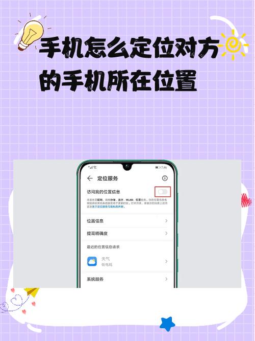 查找位置怎么查不到对方位置图标