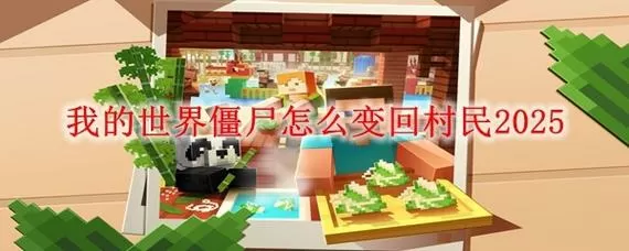 我的世界怎么变回村民